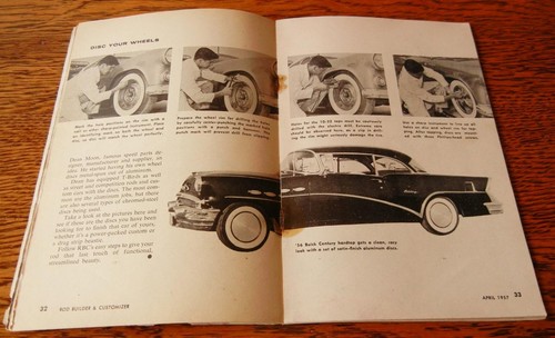 Revista Rod Builder & Customizer abril 1957 - Lowdown on Carburetion - Imagen 4 de 4