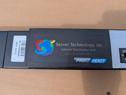 Serveur Technologie Pdu Pro2 Hdot C2S36CE-4PAE2M66 Smart Rack C13 And C19 - Afbeelding 4 van 4