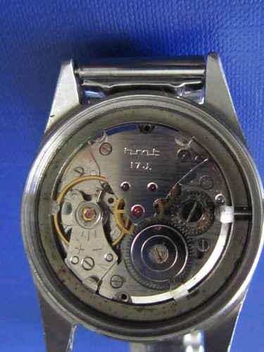 HMT Uhr aus Indien ... vielleicht originale Vintage ... Ziffern / Schrift Indi - Bild 5 von 9