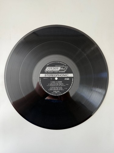 Werner Krenn - 18 Songs By Schubert LP Record 1968 London Classical 33RPM - Imagen 4 de 5
