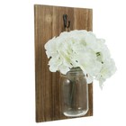 2 Sets Rustic Sconces For Wall Decor Glass Jar Wall Sconce Home Decor Wall Ornam