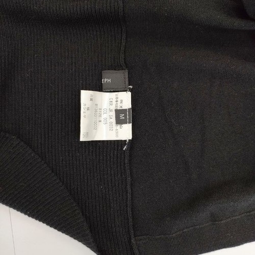 JOSEPH Silk cashmere cape pullover poncho black 5-0917T∞ - Picture 5 of 6