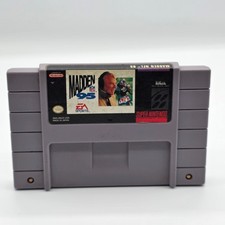 Madden NFL 95 (Super Nintendo Entertainment System, 1994) SNES Tested