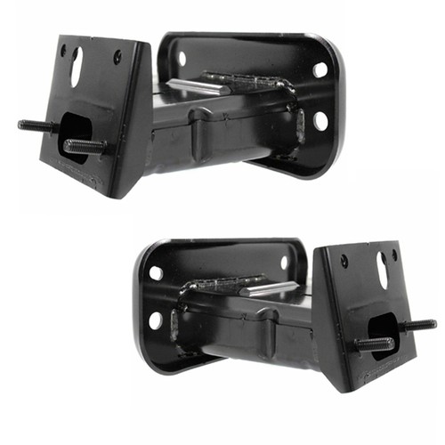 For 14-19 Q50 Front Bumper Cover Mounting Brace Stay Bracket Steel SET PAIR - Picture 3 of 9
