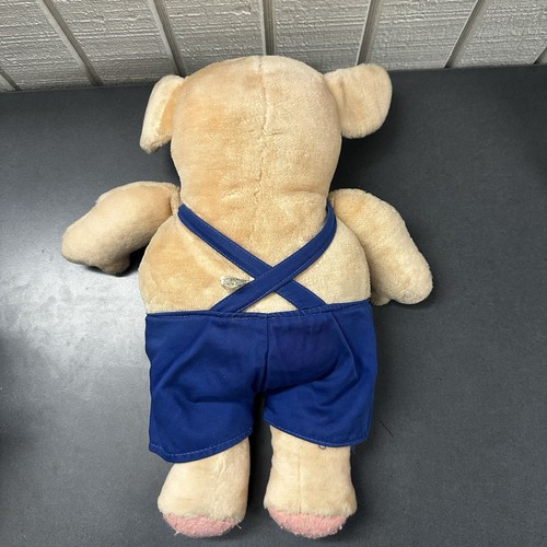 "Mono de peluche vintage Hanna Andersson 18"" en azul RARO" - Imagen 15 de 23