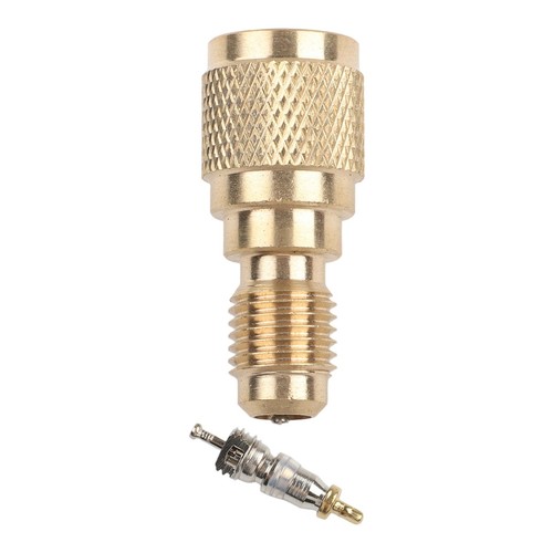 R410a Mini Split AC HVAC Charging Vacuum Adapter 5/16 To 1/4IN W/Valve Core New - Picture 4 of 17