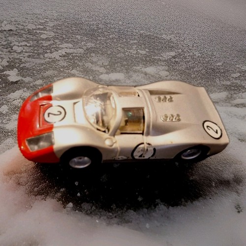 Tyco Pro 1967 Porsche 908 LONG Nose Vintage Slot Car Working Lights Runs Well. - Picture 16 of 23