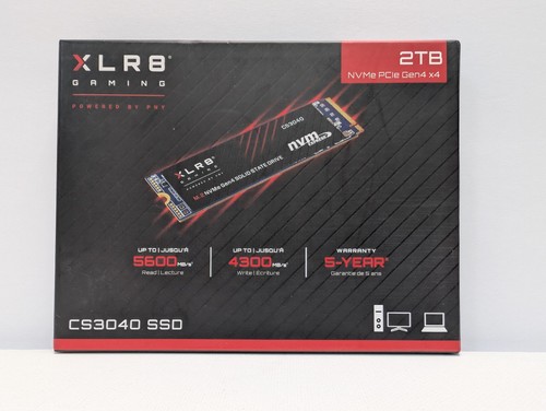 PNY CS3040 2TB Nvme M.2 Internal Solid State Drive, Black - Picture 1 of 2