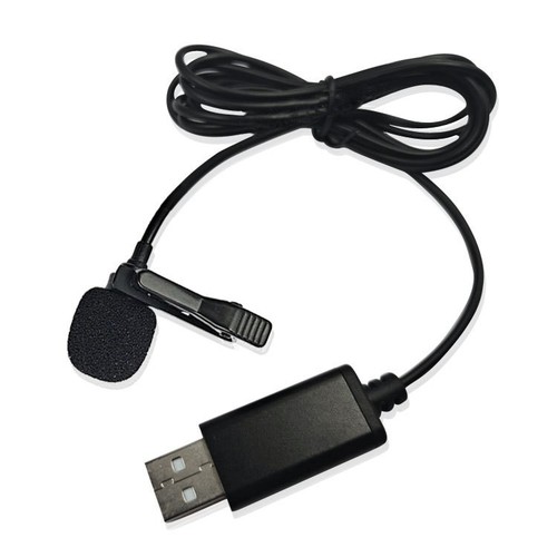 150cm Mini Clip-On Omnidirektional Stereo-USB-Mikrofon - Bild 3 von 6