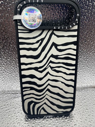 Custodia telefono Casetify I Phone 17 Air Zebra autentica sottile MagSafe protettiva - Foto 1 di 6