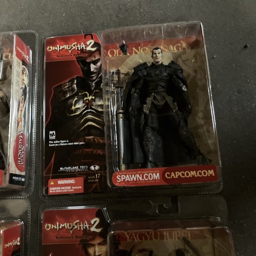 FIGURA DE ACCIÓN ONIMUSHA 2 SAMURAIS DESTINY *JUEGO COMPLETO* DE 6 GORRAS MCFARLANE SPAWN - Imagen 4 de 7