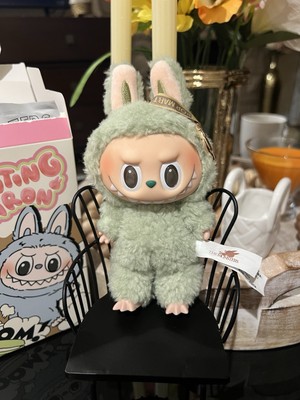 ぬいぐるみ・マスコット THE MONSTERS labubu Green Grape POP MART Labubu The Monsters Exciting Macaron Plush Series