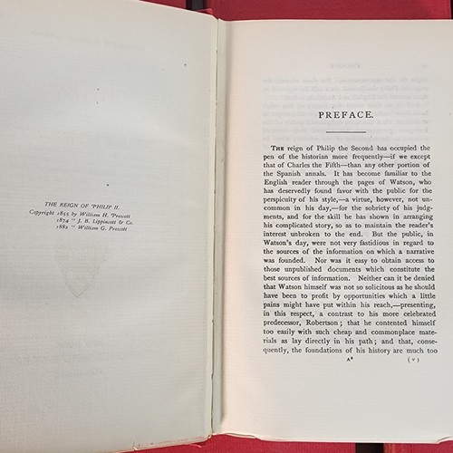 1870s & 80s 11 vol. Works of William Prescott Illustrated Cabinet Edition - Picture 8 of 11
