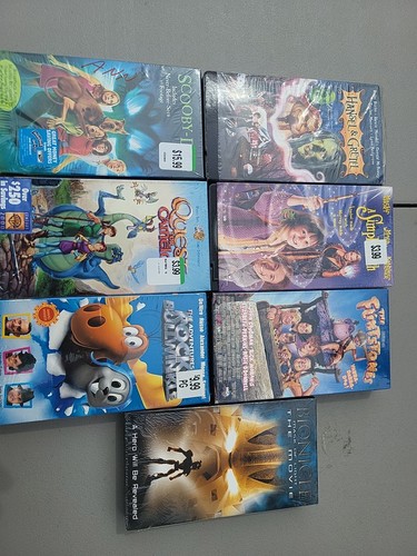 Lot Of 7 VHS TAPES - Imagen 1 de 8