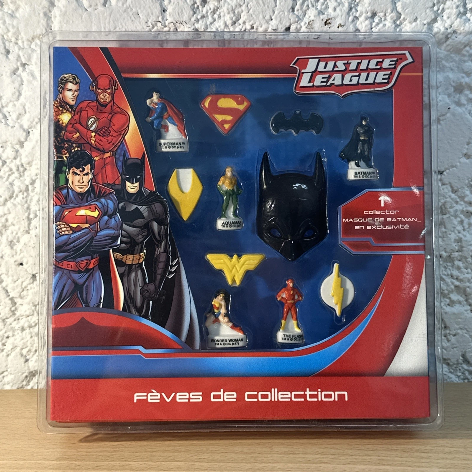 Coffret Collection 11 Fèves Justice League En Porcelaine