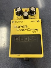 Boss SD-1 Super Overdrive Guitar Effect Pedal