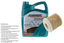 Febi BILSTEIN Filtro de Aceite 5L Addinol Super Luz 0540 para Toyota Auris Combi