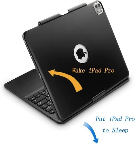 For iPad 7/8/9/10th Gen Air 4 5 Pro 11" 12.9" Touchpad Keyboard Case With Rotate - Picture 36 of 52