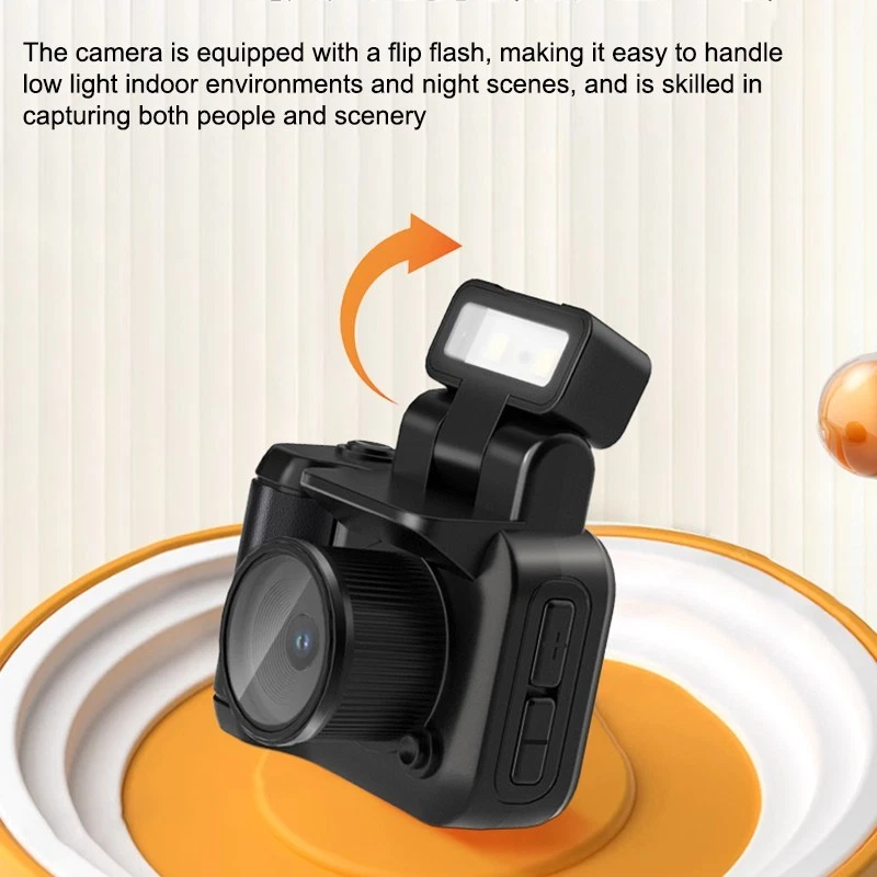 Mini rétro compact pour caméscope pour enregistrement vidéo portable HD 1080p - Photo 3/4