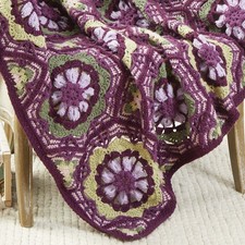 Herrschners  Paragon Afghan Crochet Kit