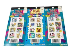 3 Paper Magic Group Spring Stickers 168 each Super Value Collection New 90's Vtg