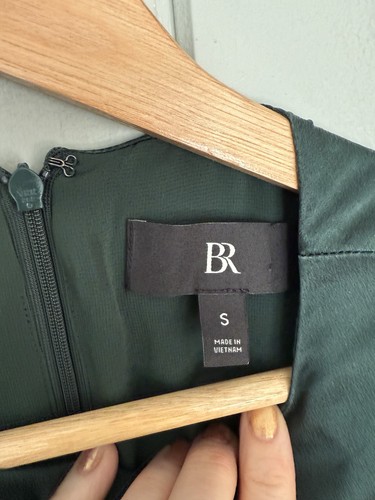 Neu mit Etikett Banana Republic waschbar Stretch hoch geschnitten weites Bein Hose 14S kurz weiß - Bild 3 von 6