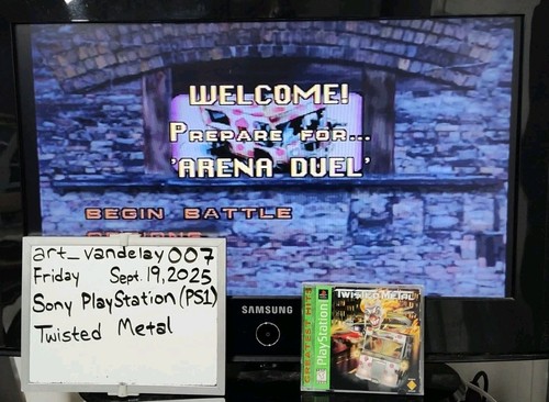 Twisted Metal - (PS1, 1995) *CIB + Case Protector* Top Zustand* Getestet! - Bild 22 von 24