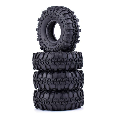 4PCS1,9 Zoll AUSTAR 110mm Gummi Crawler Reifen Reifen für 1/10 Traxxas RC Auto - Bild 3 von 9