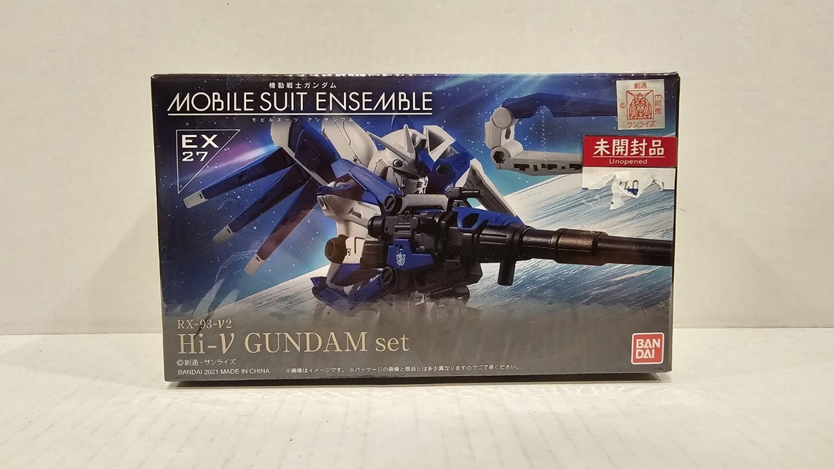 Premium BANDAI MOBILE SUIT ENSEMBLE EX27 Hi-v GUNDAM SET w