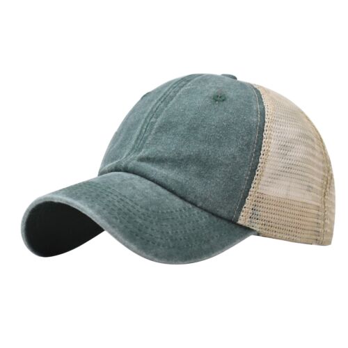 Men Ladies Hat Fashion Baseball Cap Denim Buckle Outdoor Sunscreen Sunshade Hat - Picture 9 of 40