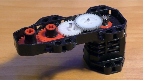 Power Functions Monster 9V RC Race Buggy Motor For Lego Battery Box Blocks Piece - Picture 4 of 5