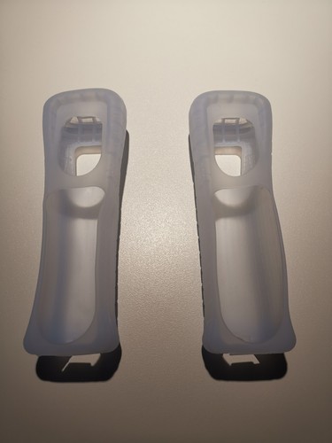 Bumper aus Silikon (transparent / weiß) für Nintendo Wii-Mote * neu & unbenutzt - Bild 2 von 2