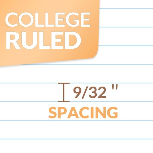 5 Pack Spiral Notebook 8"x10.5" Ruled Paper Notebooks for School Office Writing - Picture 7 of 8