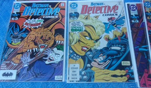 DC Detective Comics 33 Issue Lot #549 553 568 579 582 584 585 588 589 598 - 637 - Bild 11 von 12