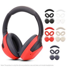 Headphone Cover for Sony WH-1000XM4 Earphone Silicone Protective Headbeam Case