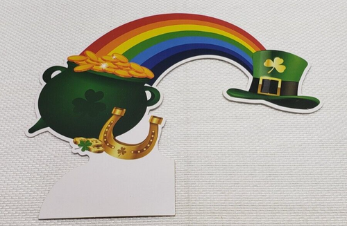 Centrotavola 9 St Patrick's Day Honeycomb decorazioni tavola festa fortuna irlandese - Foto 11 di 15