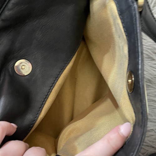 Jimmy Choo TOGO Black Leather Bowler Satchel Tote Buckle Shoulder Bag $1595 - Picture 12 of 12