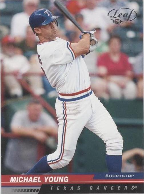 2005 Leaf - Michael Young #196 - 1 of 1