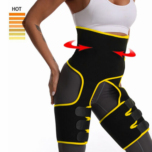 3 in 1 Waist Trainer Trimmer Hip Lift Butt Lifter Booty Thigh Shaper Sport Short - Picture 2 of 21