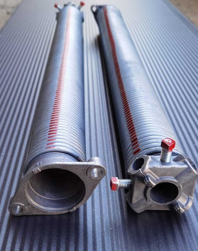 Ressorts de torsion 1 paire pour porte sectionnelle de garage, Ø50 x 5,5 x 588,630,690,720,842 mm - Photo 10/16