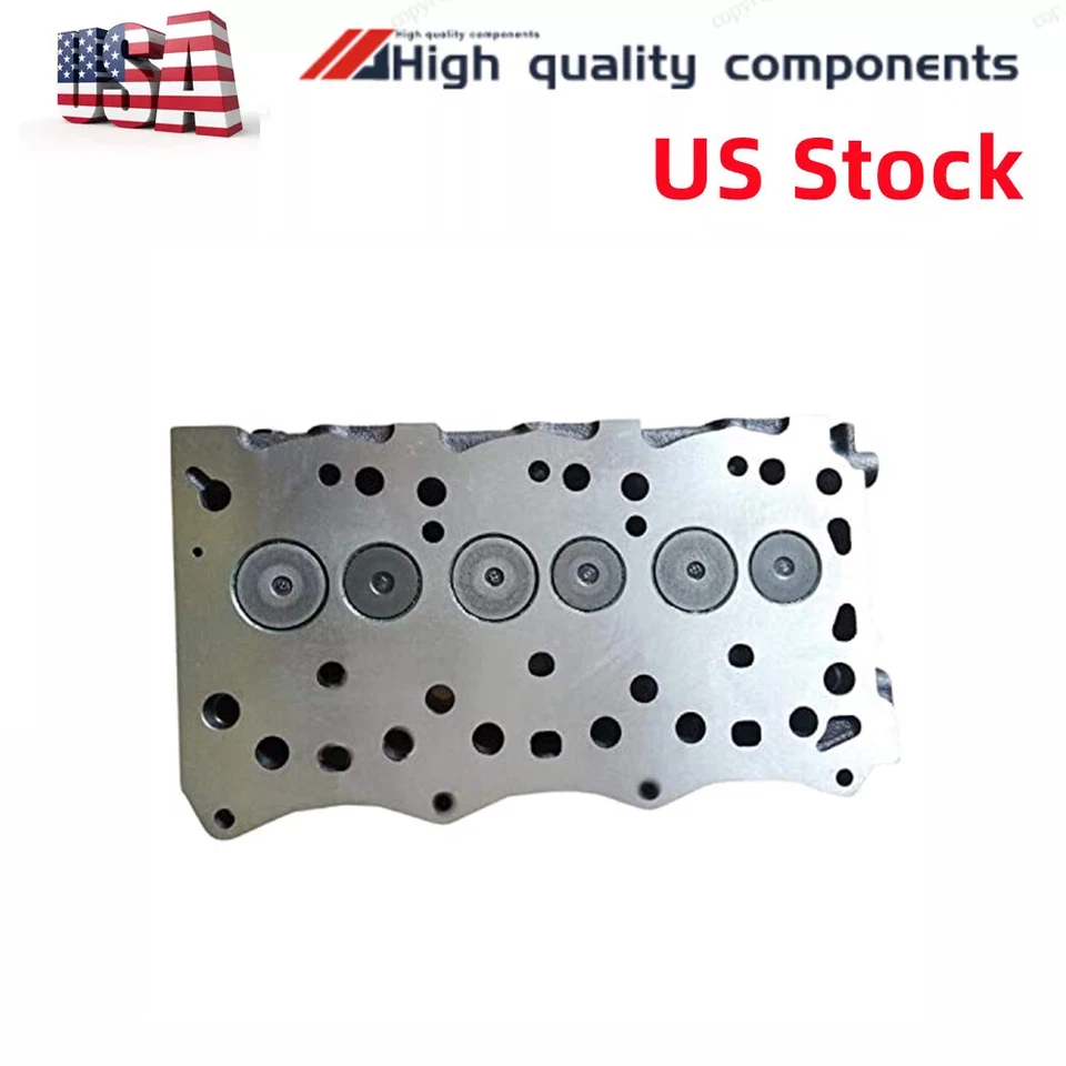 Culata para excavadora Isuzu 3LD1 Engine IHI 35N 38UJ 35UJ 350NX Foto 2 de 2