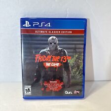 Friday The 13th The Game PS4 PlayStation 4 - Complete CIB