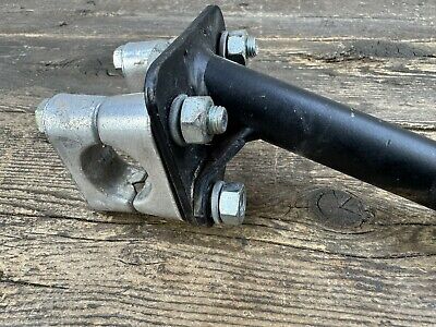 Vintage Bmx Double Clamp Stem Neck For 1” Bars Old School Vintage Bmx Double Clamp Stem Neck For 1” Bars Old School