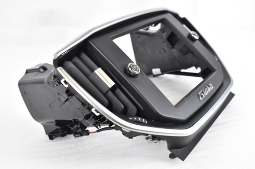 🚀 14-17 Maserati Ghibli Center Dash Display Bezel Frame w/ Air Vents OEM - Picture 2 of 24