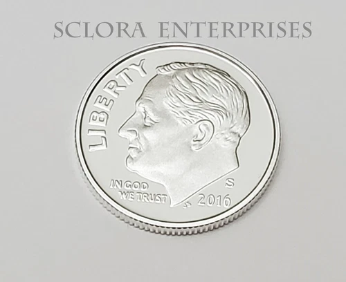 2016 S Roosevelt *90% SILVER PROOF* Dime  **FREE SHIPPING**