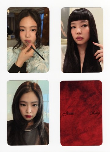JENNIE - 1. Studioalbum RUBY [EVERLINE] LUCKY DRAW EXKLUSIVE FOTOKARTE