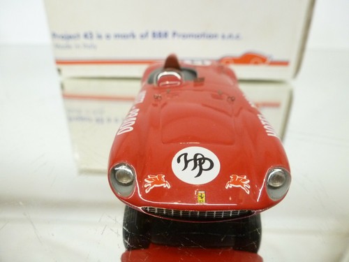 PROJECT 43 PRJ15B FERARRI 750 MONZA - PANAMERICA 1954 - RED 1:43 - GOOD IN BOX - Picture 5 of 11
