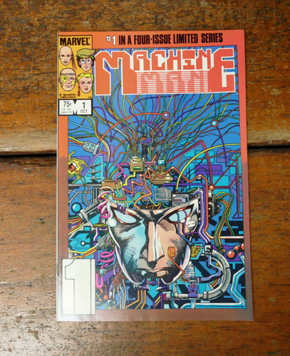 MACHINE MAN 1-4 (1984) MARVEL COMICS FULL COMPLETE SERIES! 1ST IRON MAN 2020! - Picture 2 of 9