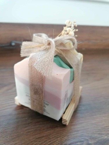 Homemade Raw Goats Milk Soap Gift Set  #ListingsInLights - Picture 4 of 12