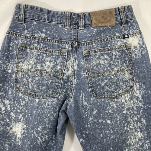 Lucky Brand Girls Jeans Size 16 Leopard Print Distressed Billy Straight Leg - Picture 10 of 24